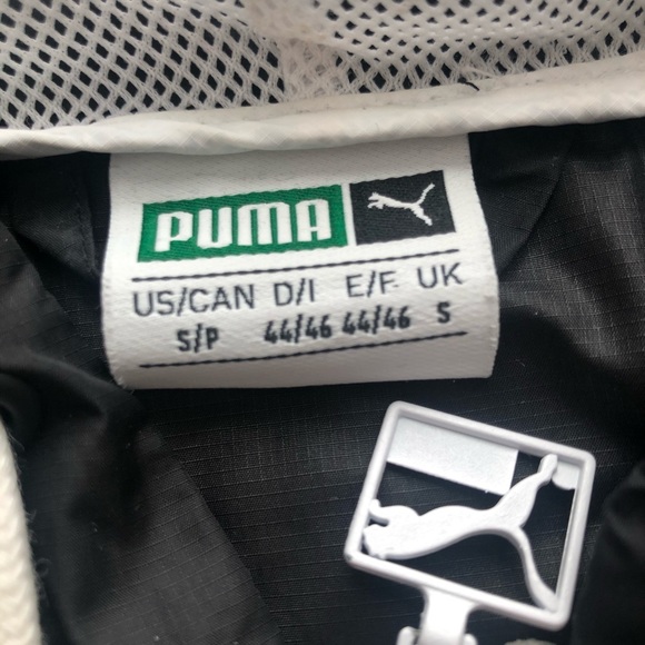 Black and white PUMA track jacket - Picture 2 of 6